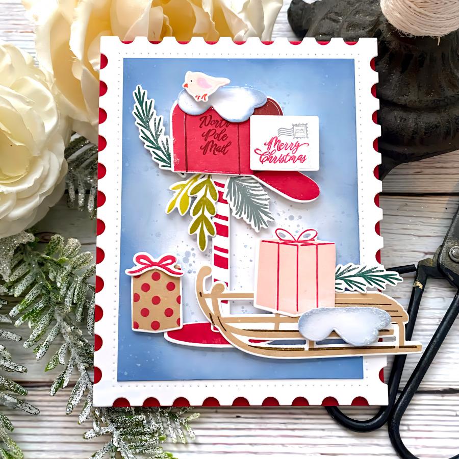 Festive Mailbox Die