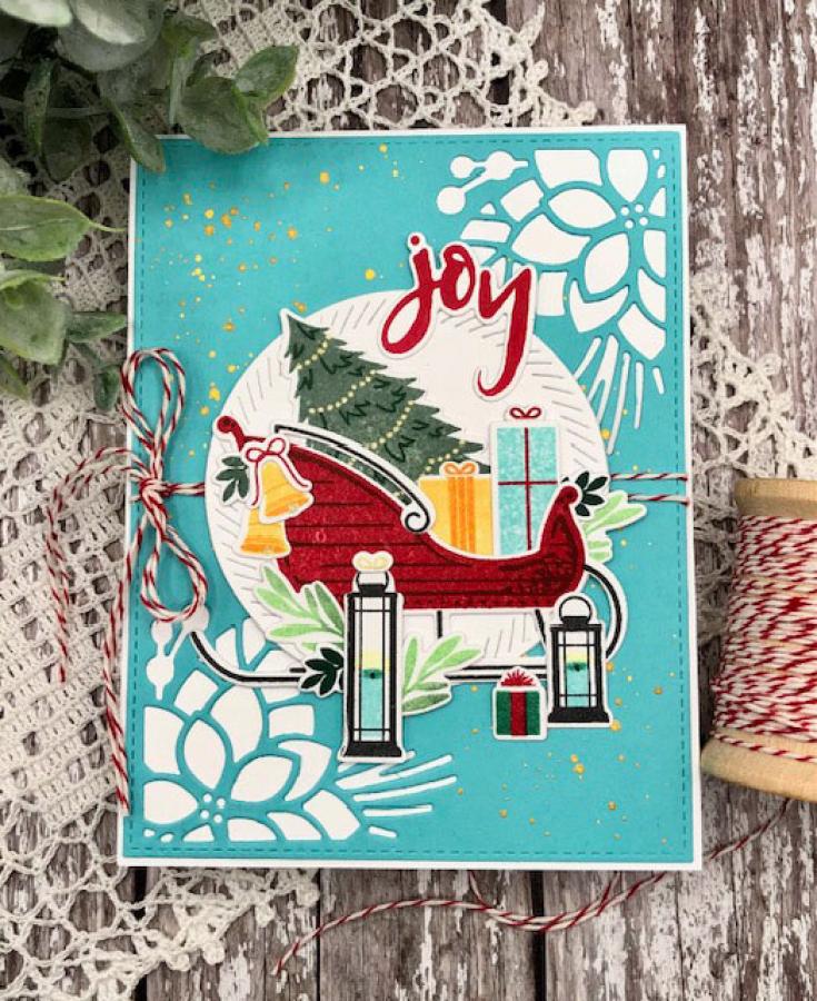 Cornered: Christmas Bouquet Die
