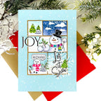 Christmas in Frames Die