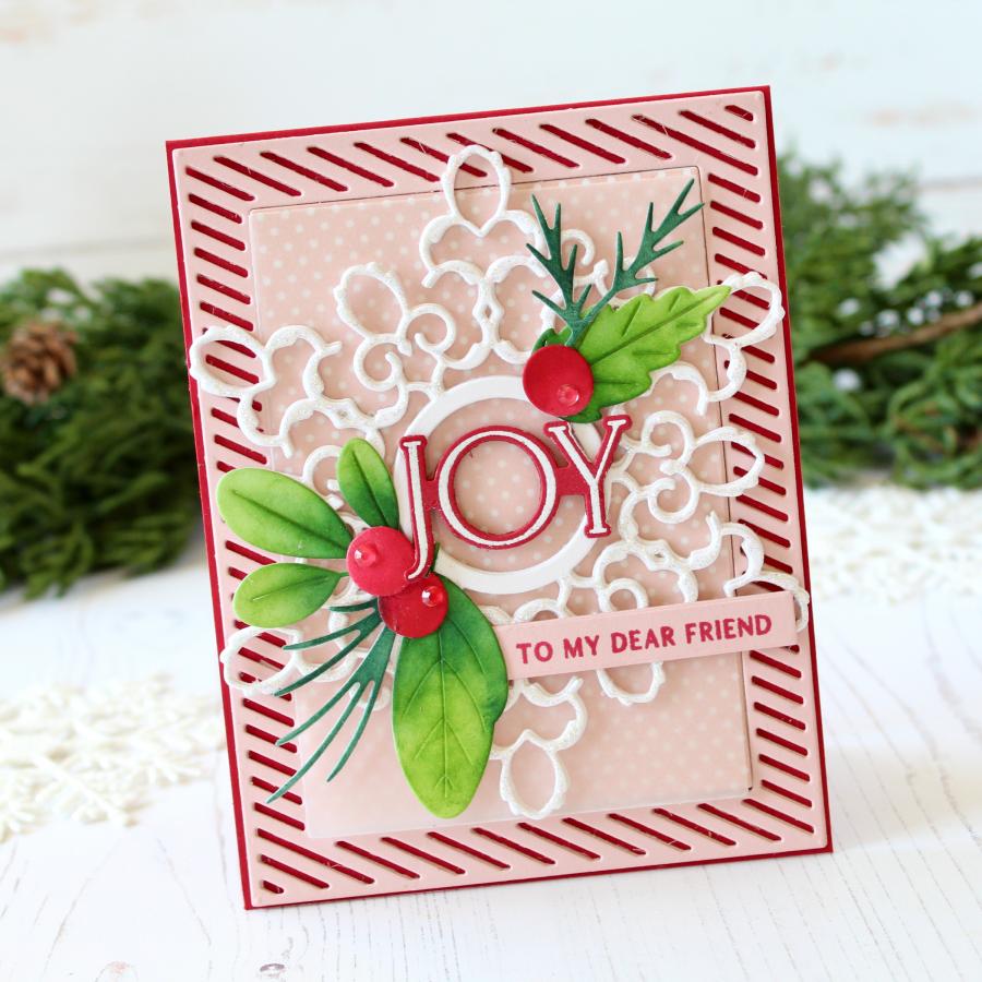 Fancy Snowflake Frame Die
