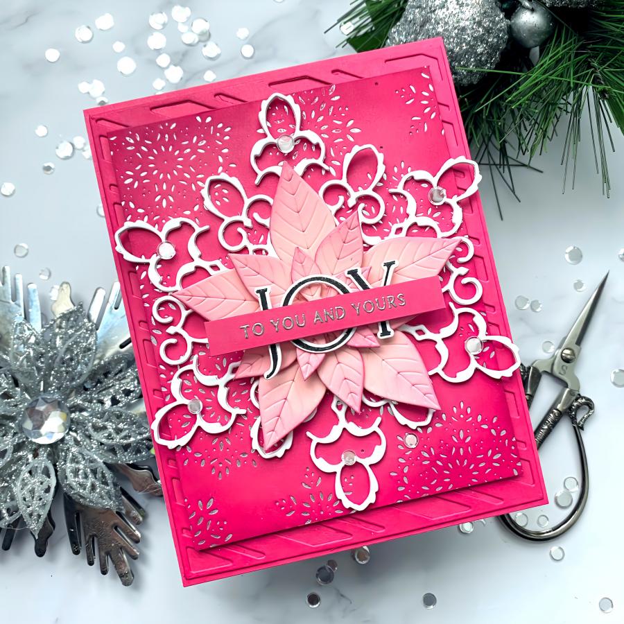 Fancy Snowflake Frame Die