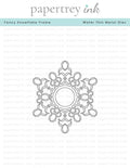 Fancy Snowflake Frame Die