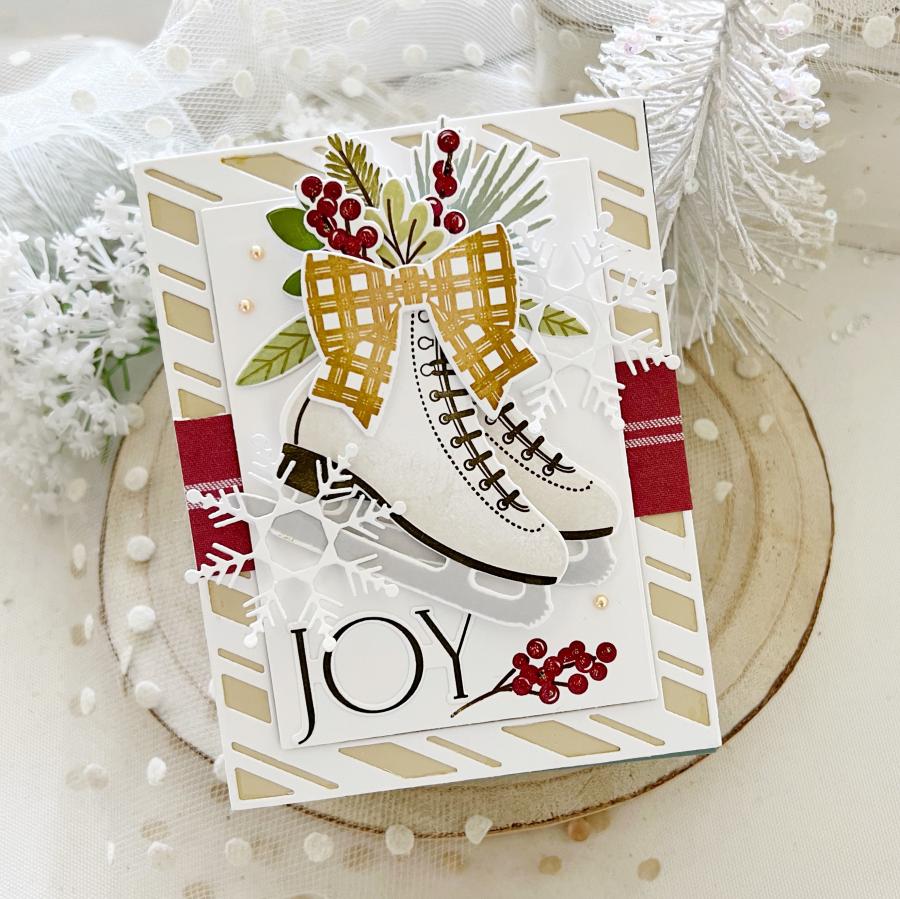 Border Bling: Candy Cane Frame 1 Die