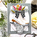 Border Bling: Candy Cane Frame 2 Die
