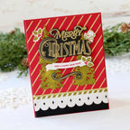 Vintage Holiday Flair Die