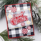 Vintage Holiday Flair Die