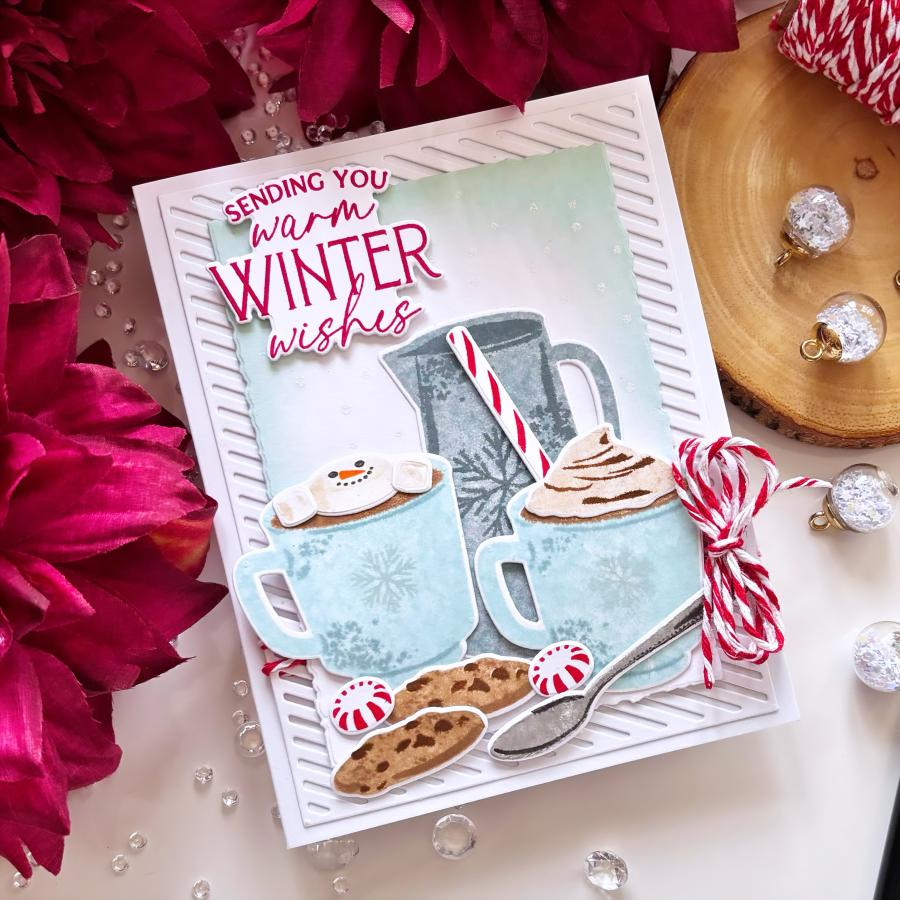 Winter Greetings Die