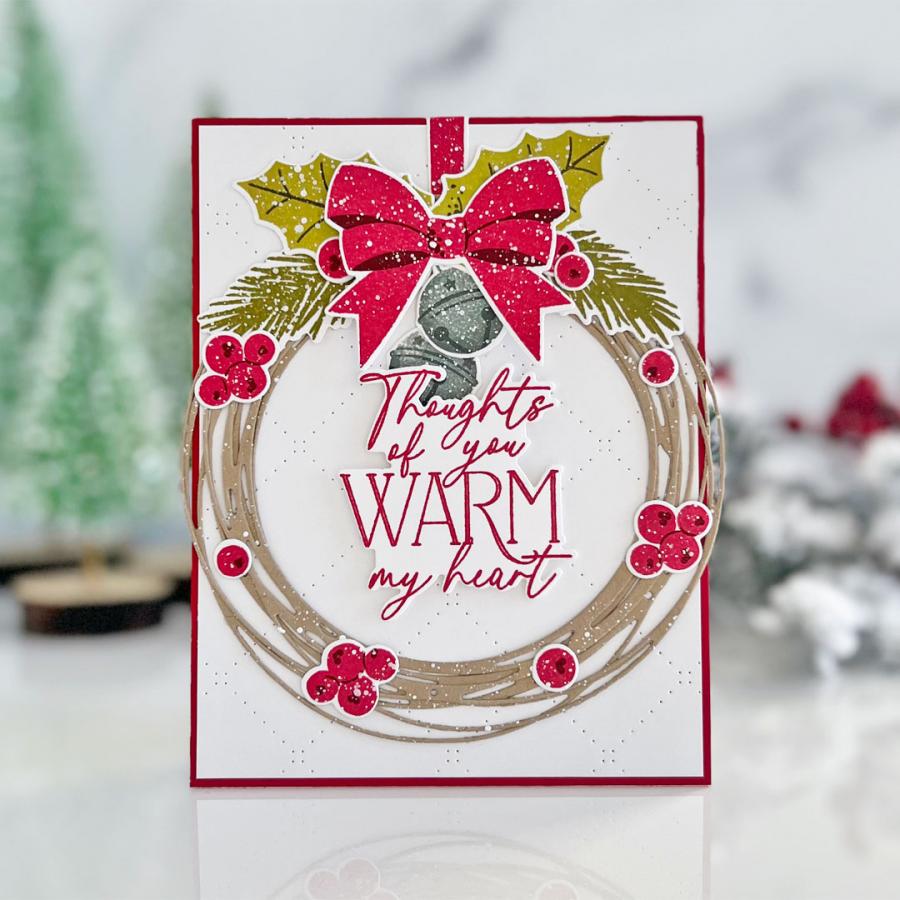 Winter Greetings Die