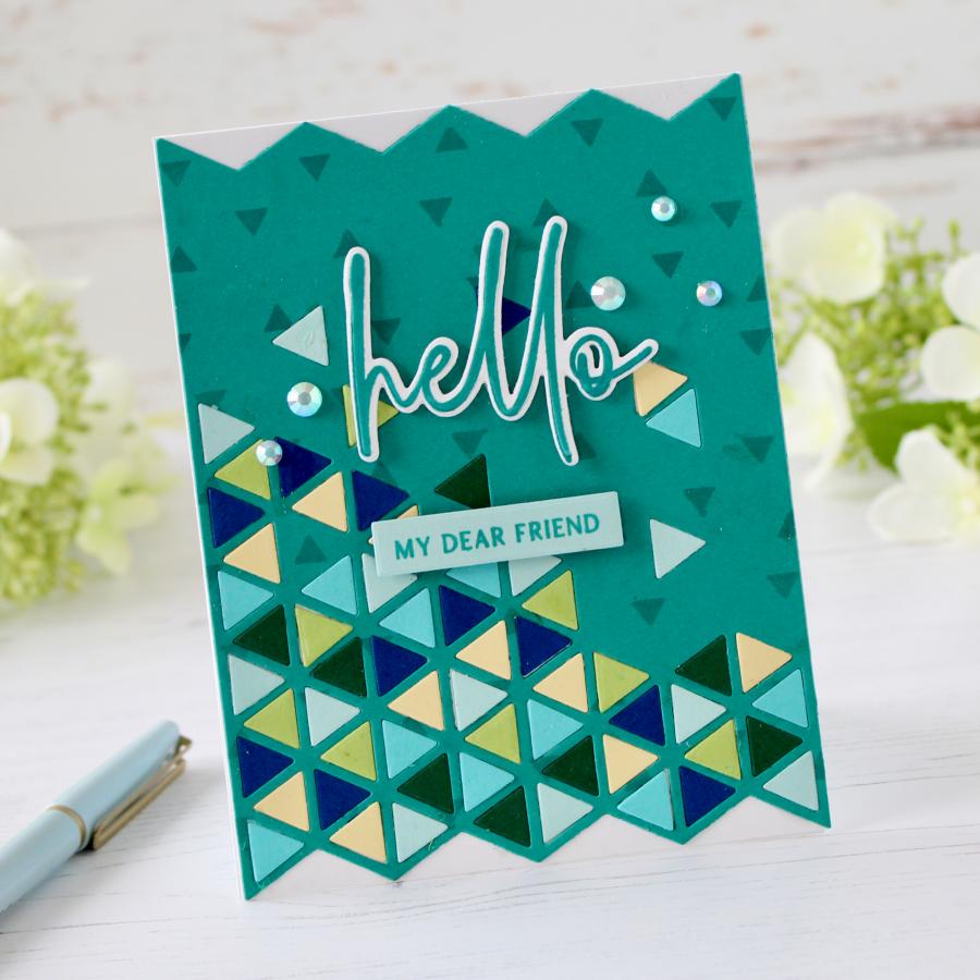Cover Plate: Beautiful Quilt Die