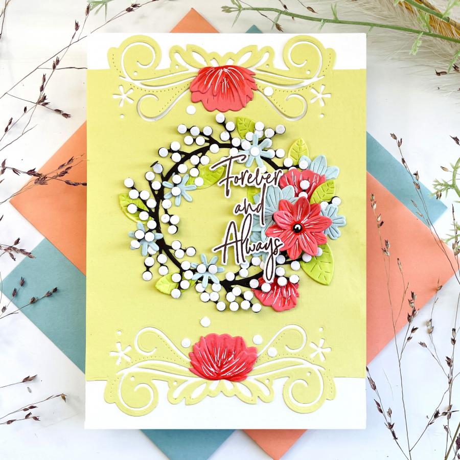 Into the Blooms: Wreath Die