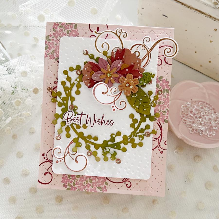 Into the Blooms: Wreath Die