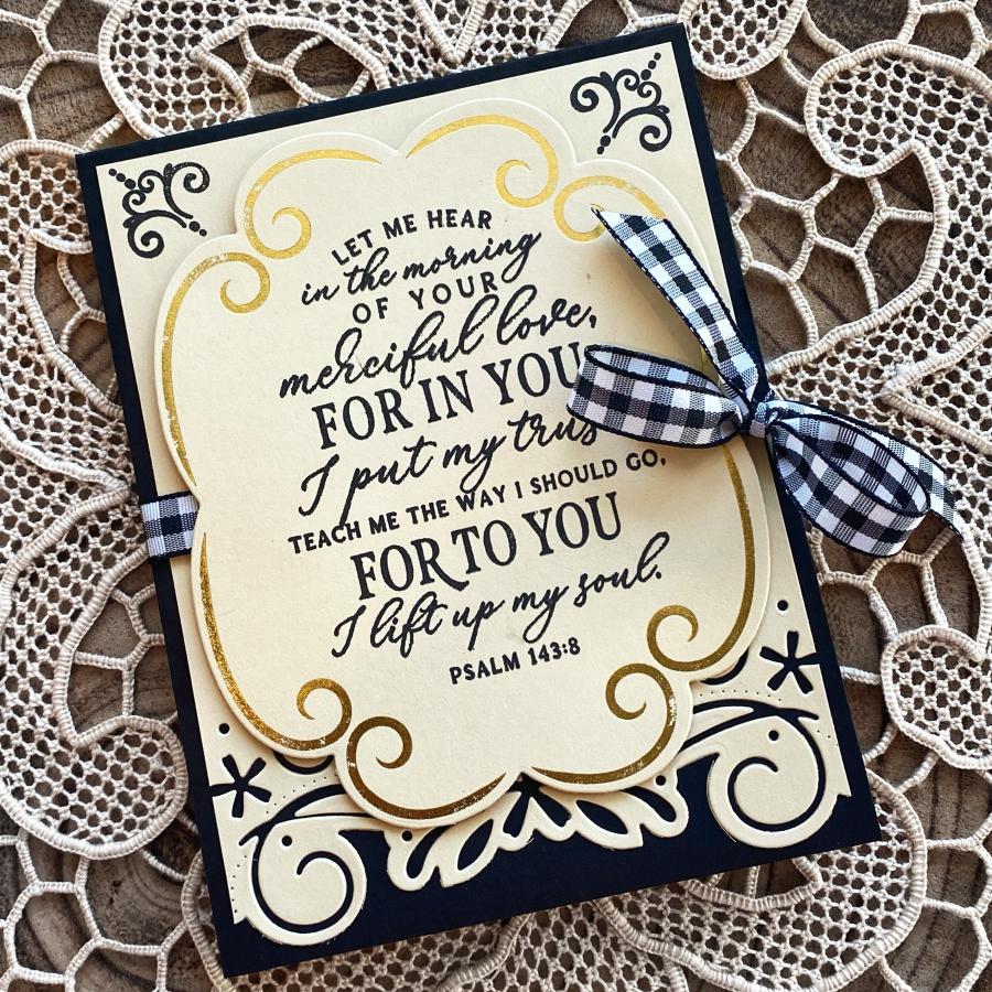 Elegant Edges: Floral Swirl Die