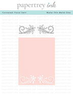 Cornered: Floral Swirl Die