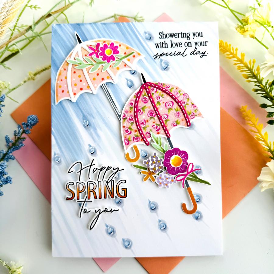 Thoughts of Spring Sentiments Die