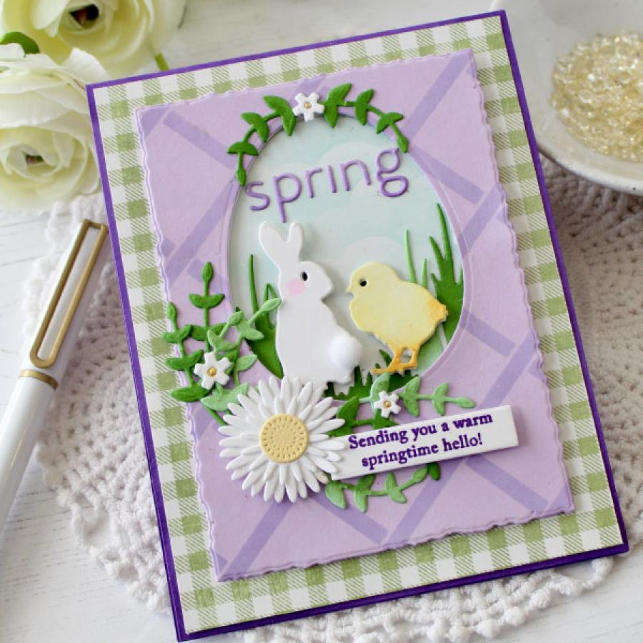 Spring Silhouette Die