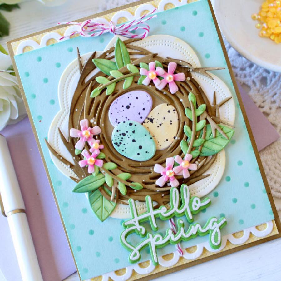 Into the Blooms: Spring Nest Die