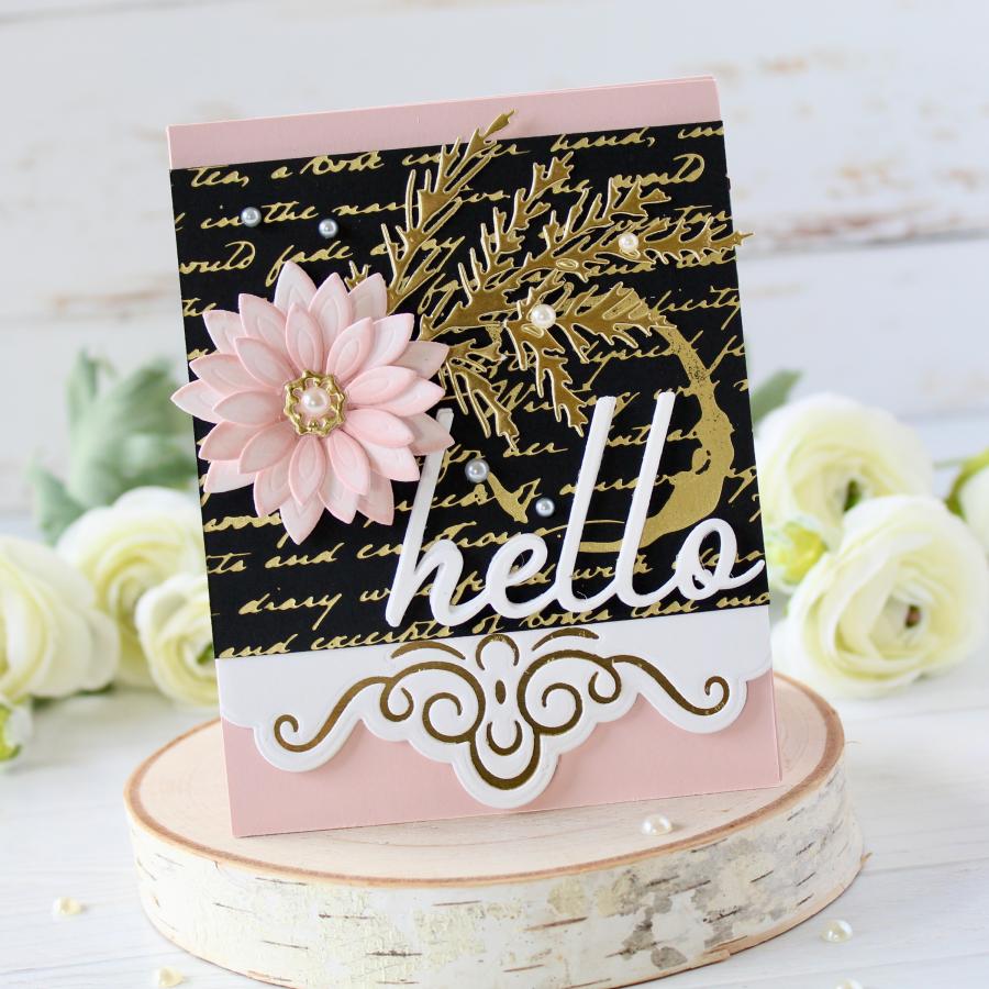 Elegant Edges: Flourish Die