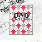 Father's Day Sentiments Die
