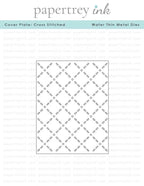 Cover Plate: Cross Stitched Die