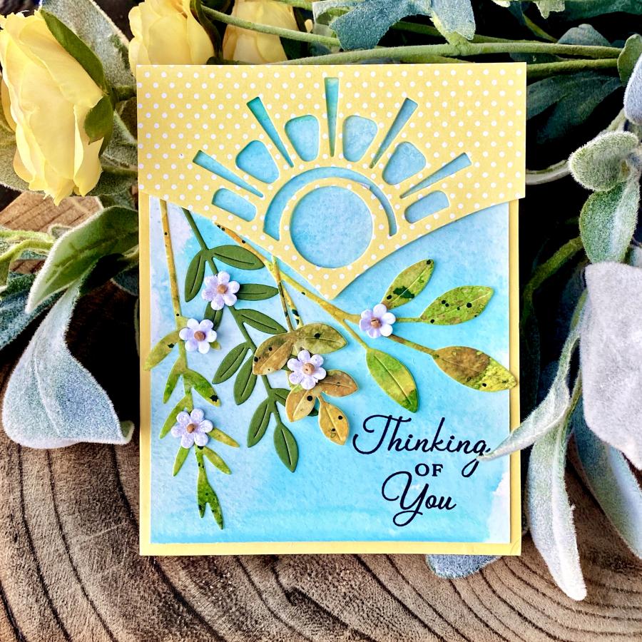 Elegant Edges: Summer Sun Die