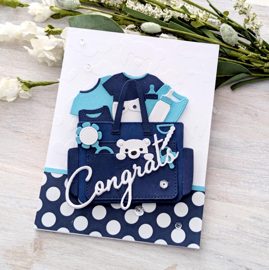 Go-To Gift Card Holder: Diaper Bag Die