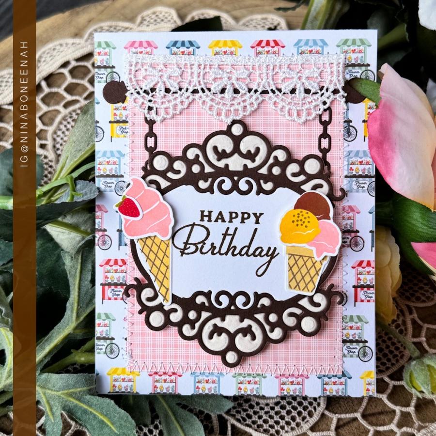 Cozy Café Frame Die