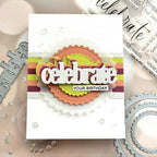 Love to Layer: Circular Postage Die