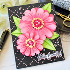 Big Blooms: Zinnia Die