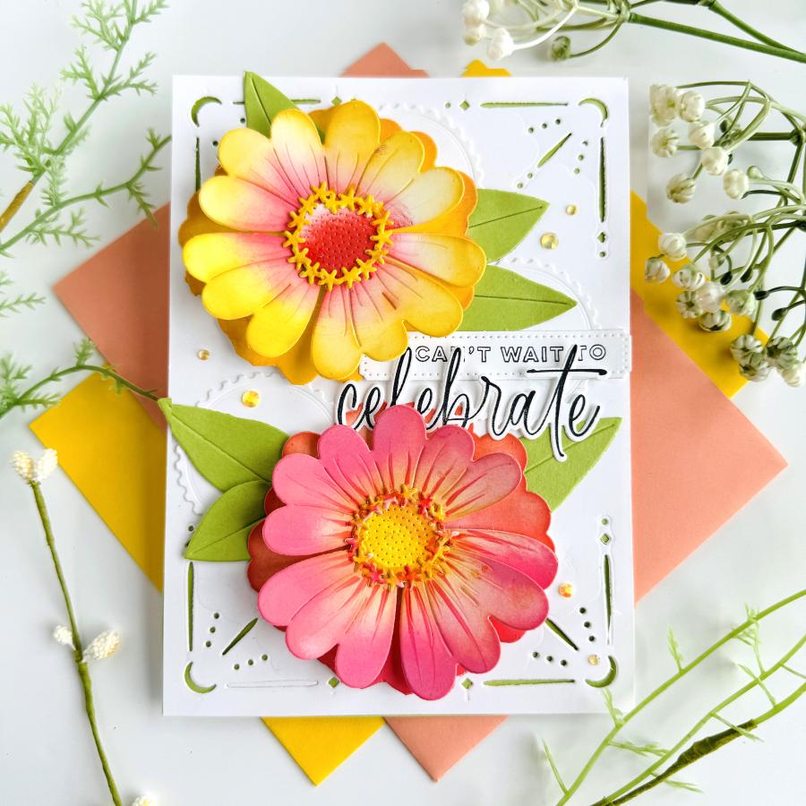 Big Blooms: Zinnia Die