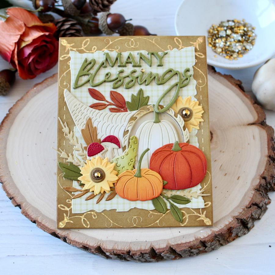 Bountiful Cornucopia Die