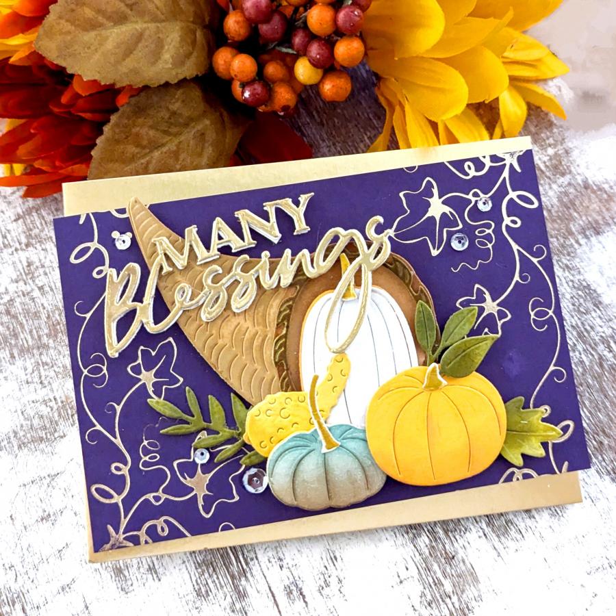 Bountiful Cornucopia Die