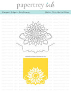 Elegant Edges: Sunflower Die