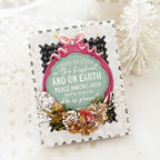 North Pole Mail: Postage Stamp Frame Post Card Die