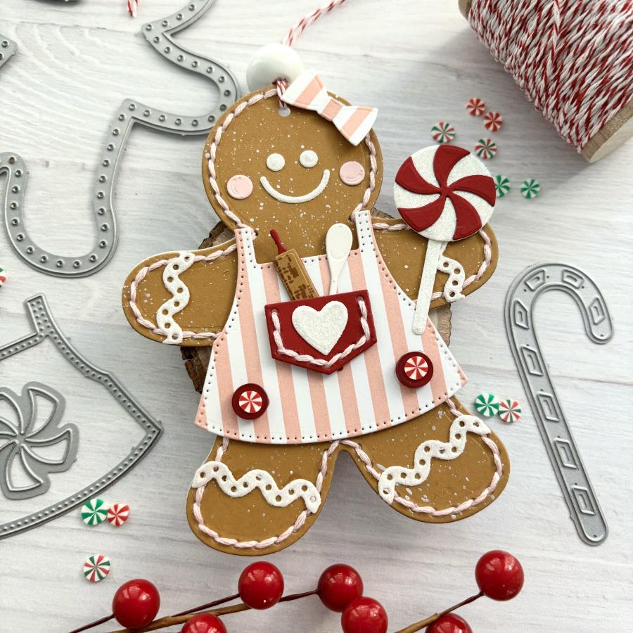 In Stitches: Gingerbread Builder Die