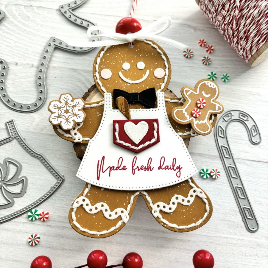 In Stitches: Gingerbread Builder Die