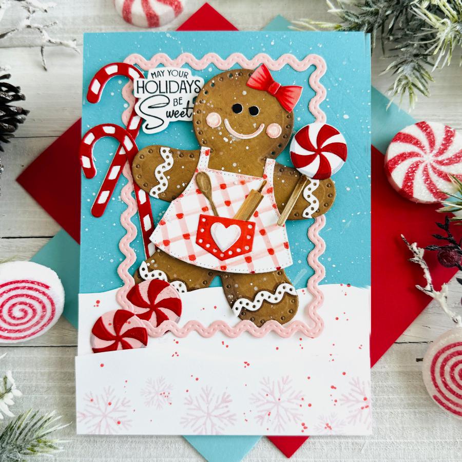 In Stitches: Gingerbread Builder Die
