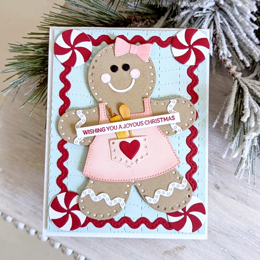 In Stitches: Gingerbread Builder Die