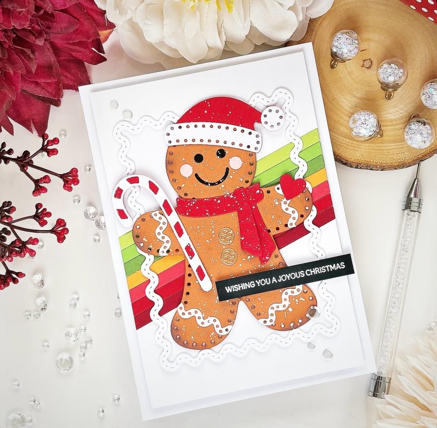In Stitches: Gingerbread Builder Die