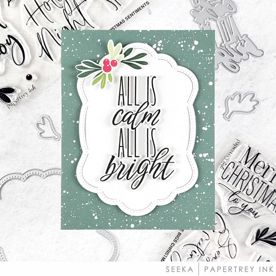 The Bigs Christmas Sentiments Die