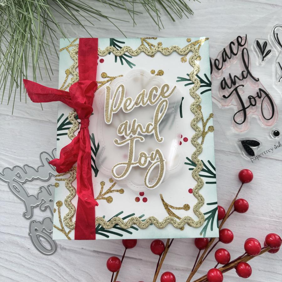 The Bigs Christmas Sentiments Die