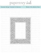 Border Bling: Framed in Nature Die