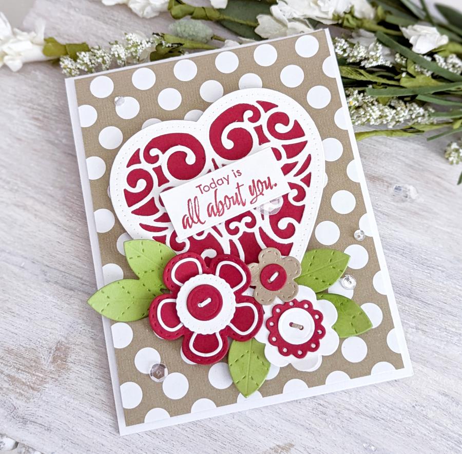 Elegant Heart Die