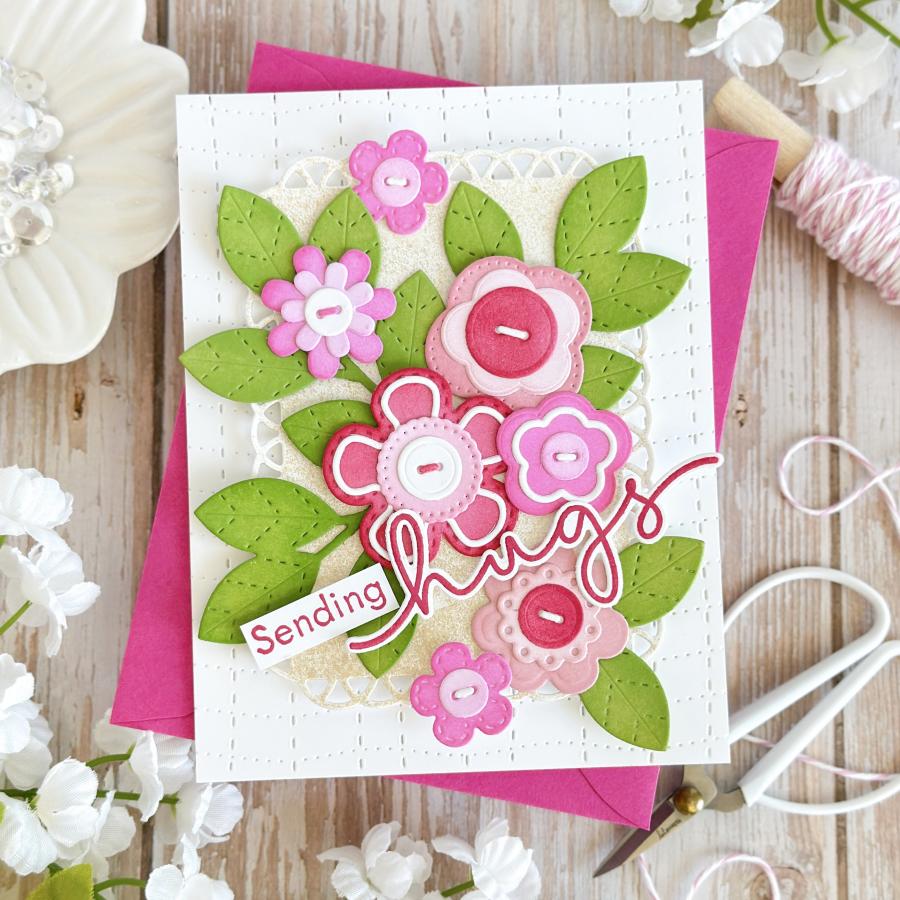 Into the Blooms: Cute as a Button Die