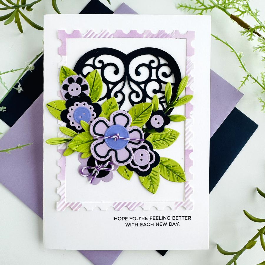 Into the Blooms: Cute as a Button Die