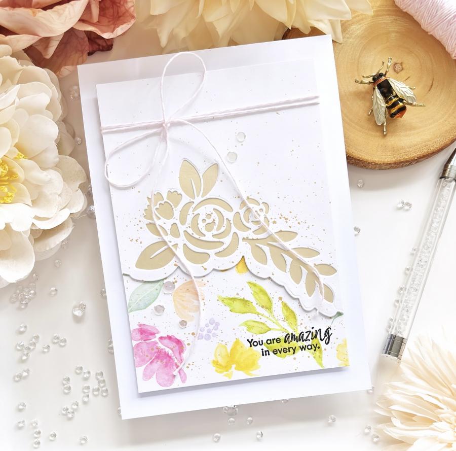Elegant Edges: Nature's Blooms Die