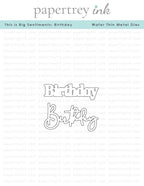 This is Big Sentiments: Birthday
