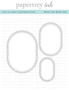 Love to Layer: Scalloped Ovals
