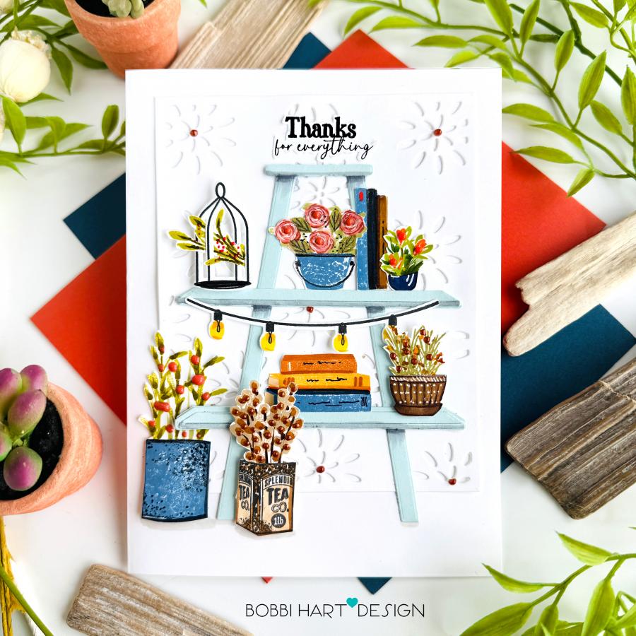 Cover Plate: Geo Flowers
