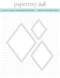 Love to Layer: Scalloped Diamonds Die