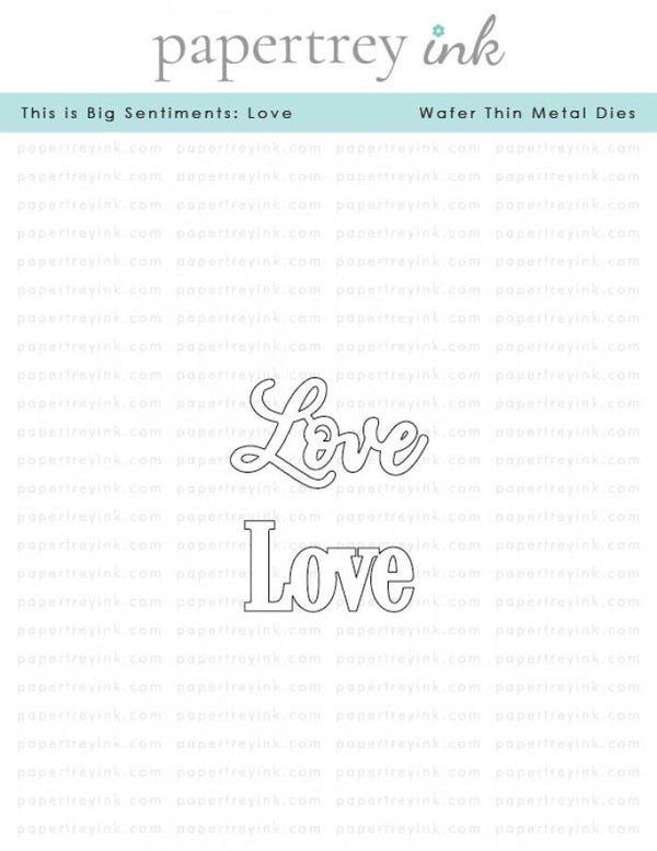 This is Big Sentiments: Love Die